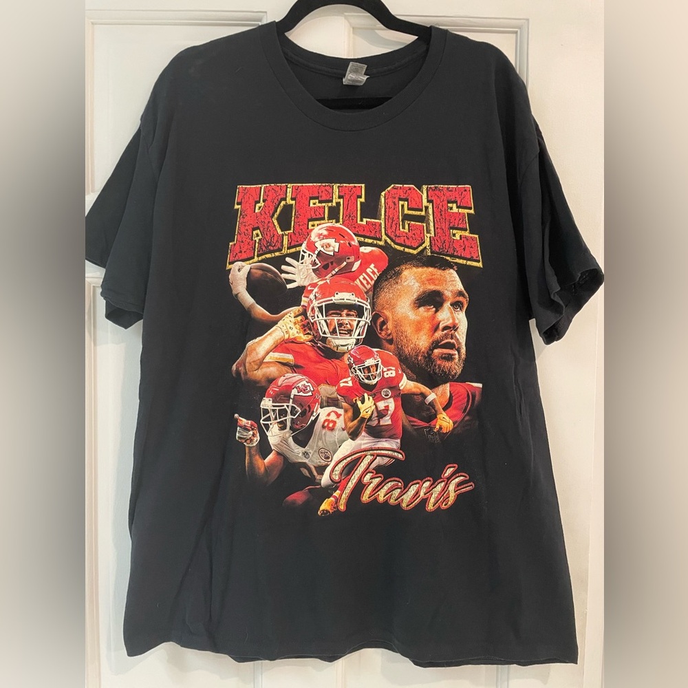 Travis Kelce Rap Bootleg T-shirt